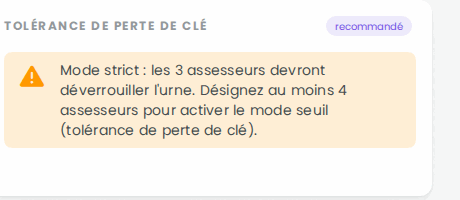 Écran d'arrivée de l'étape