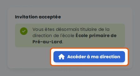Accéder à ma direction