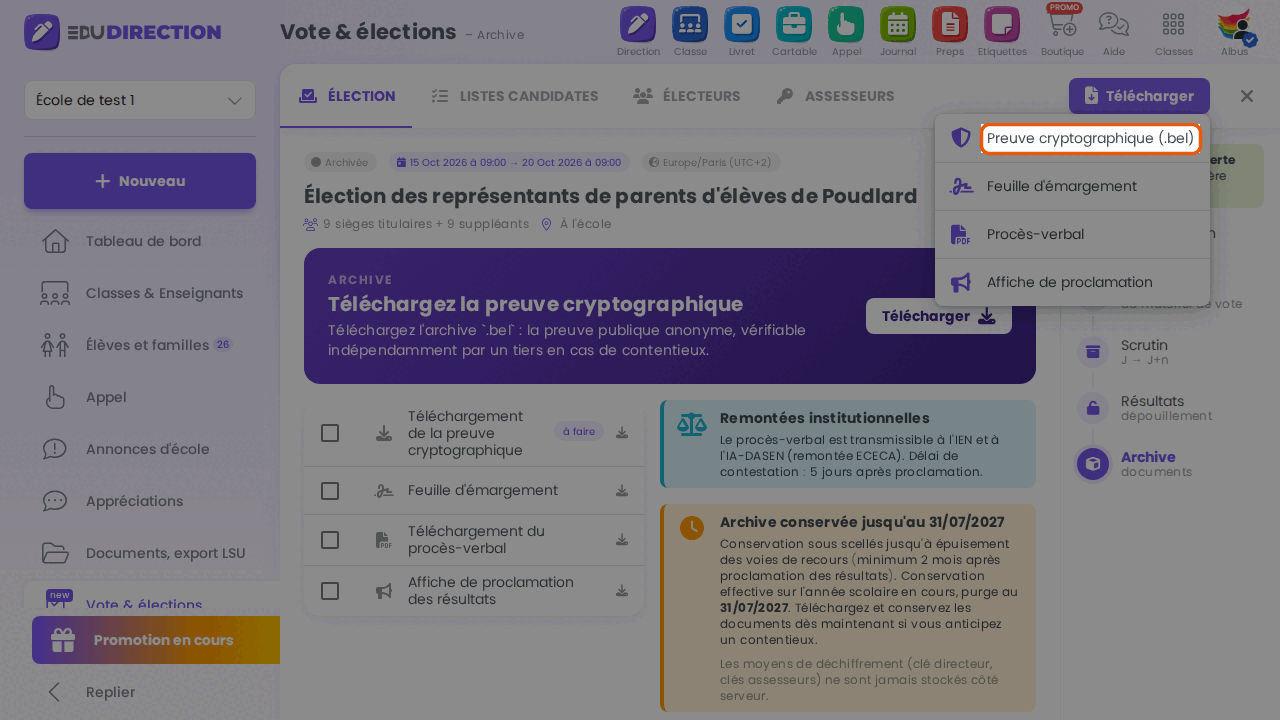 Preuve cryptographique
